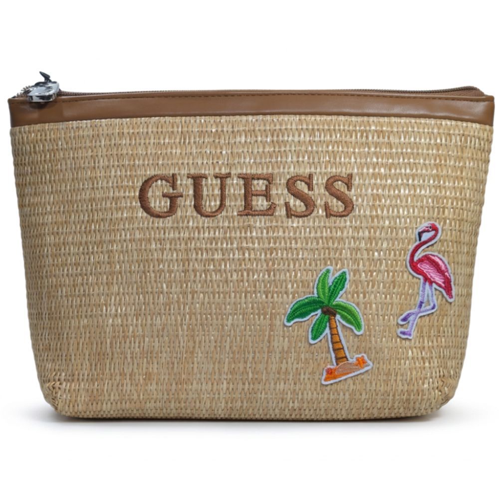 Guess Cosmetiquera Emma Travel Natural Multi
