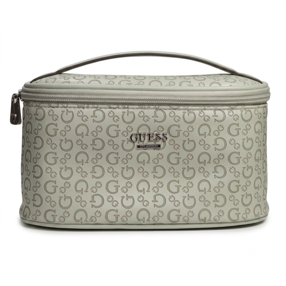 Guess Cosmetiquera Mediana Crimson Travel Light Sage