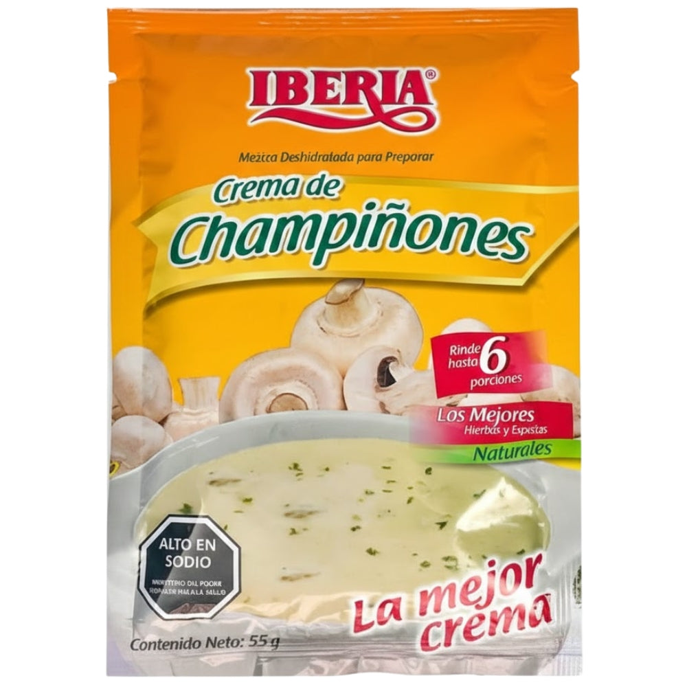 Iberia Crema de Champiñones 55gr
