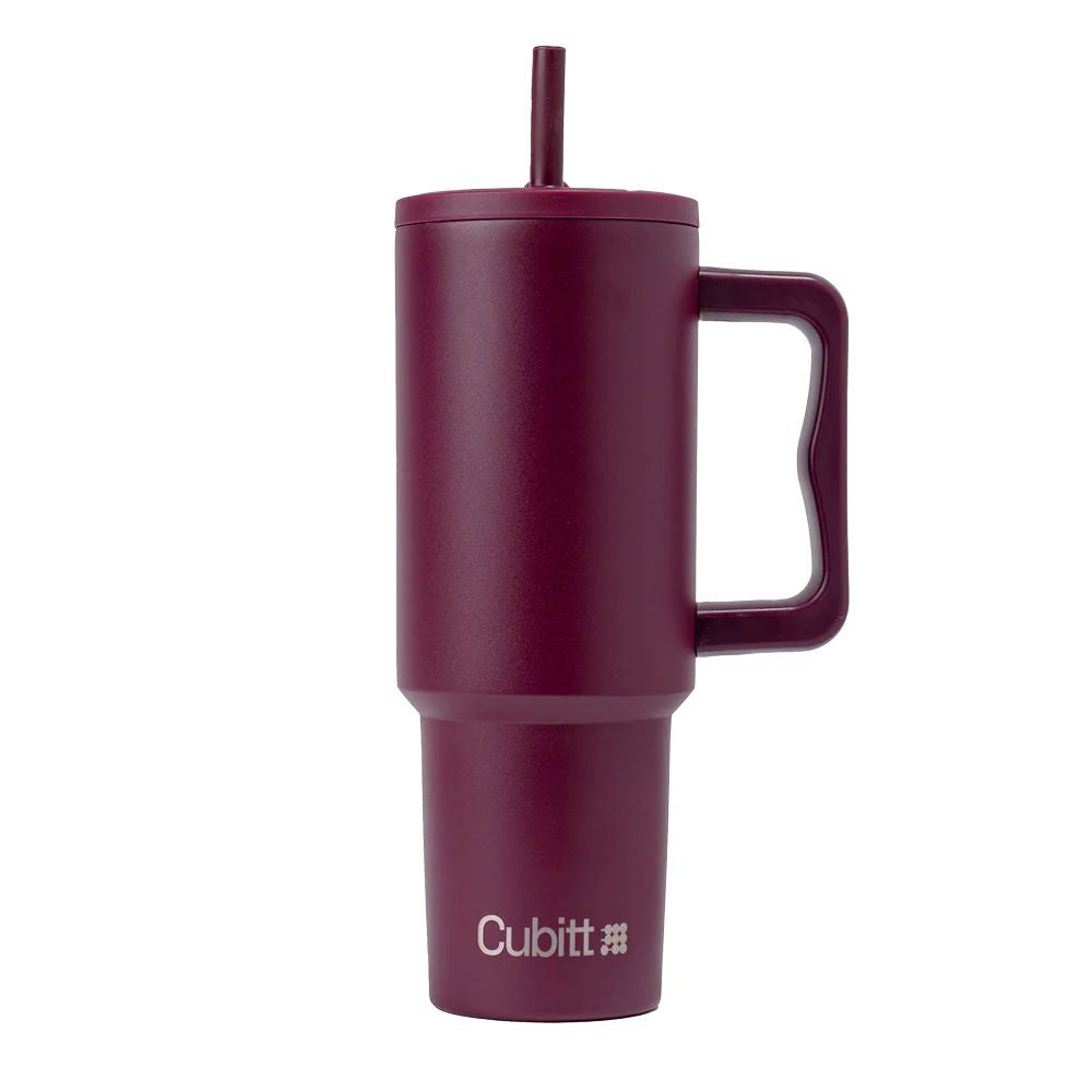 Cubitt Termo Tumbler Spill-Free Deep Burgundy