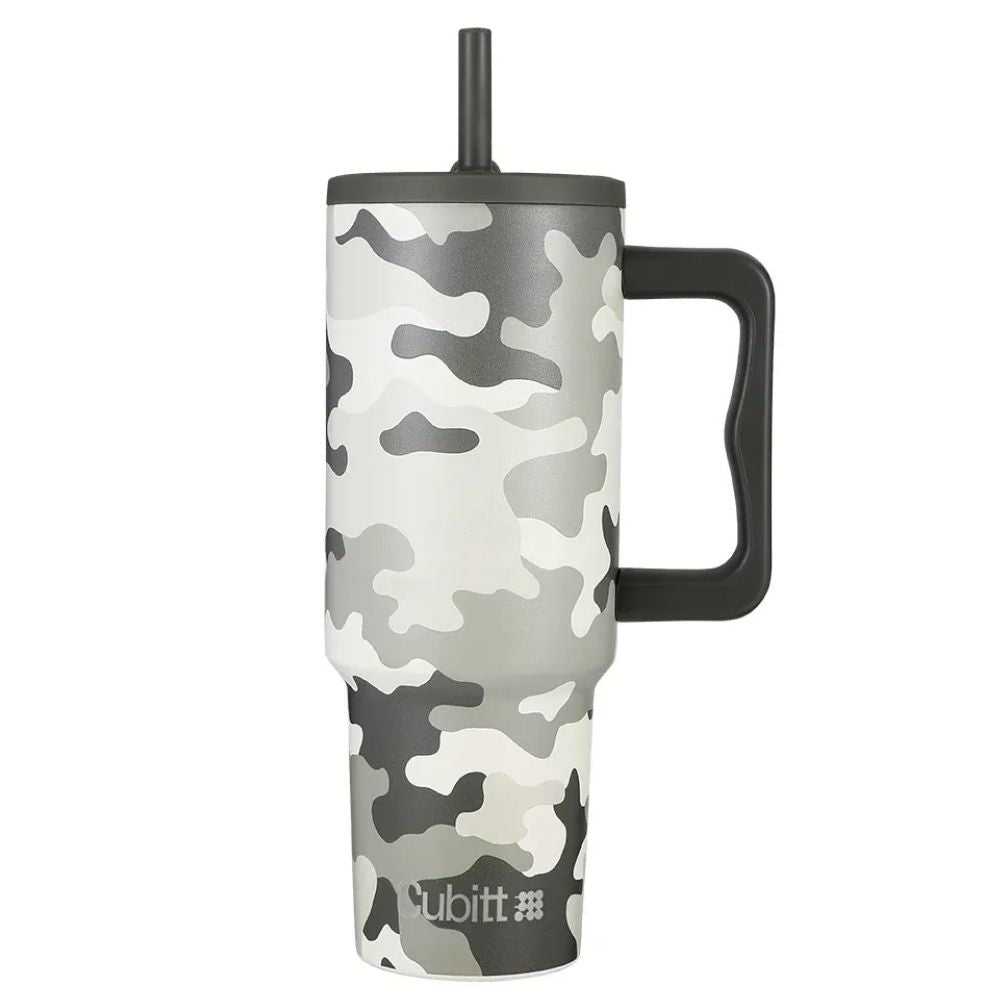 Cubitt Termo Tumbler Spill-Free Gray Camo