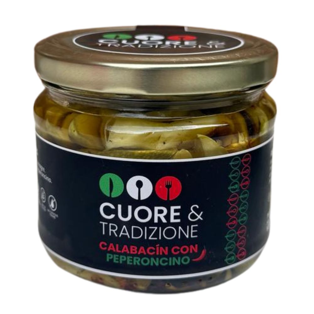 Cuore & Tradizione Calabacin con Peperoncino 350gr