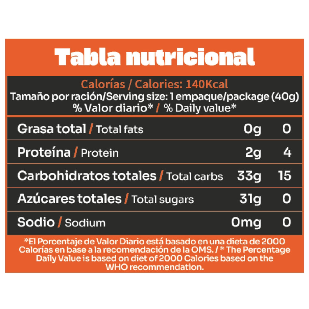Kfadi Durazno Deshidratada 40gr