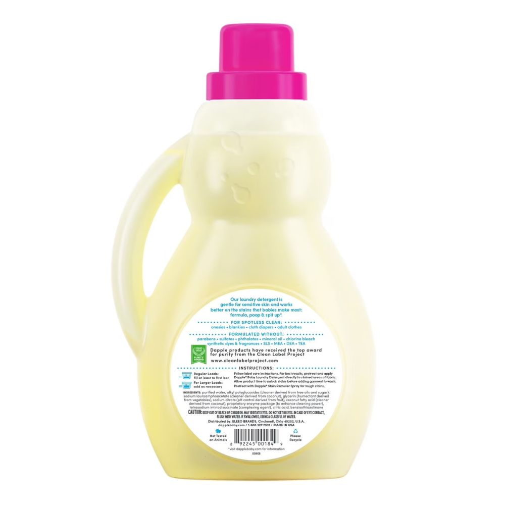 Dapple Baby Detergente Fragrance Free 1.5L
