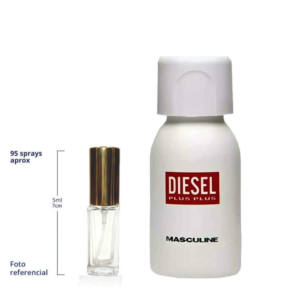 Diesel Plus Plus Masculine Decant Travel Size Eau De Toilette For Men