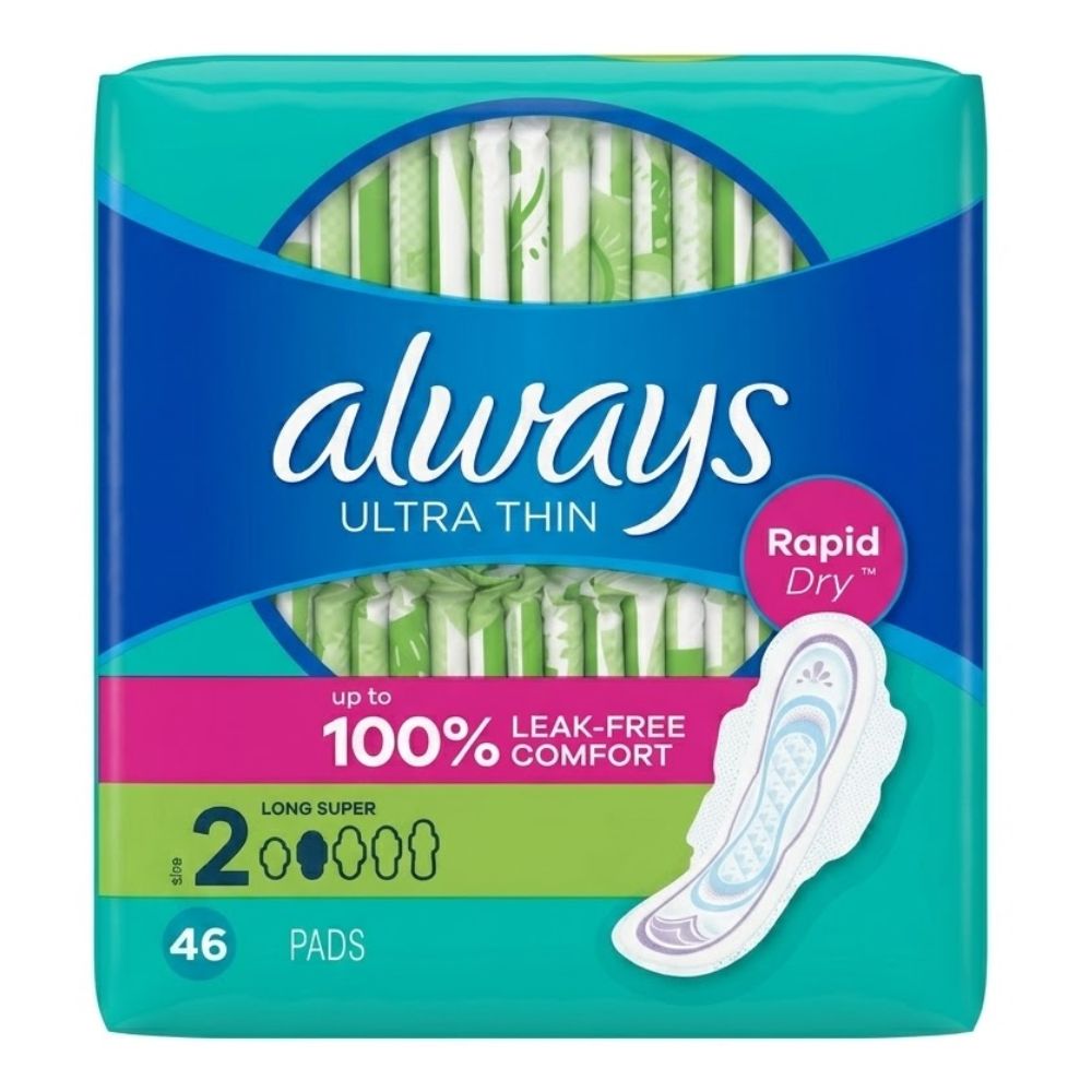 Always Toallas Sanitarias Ultra Thin Size 2 46 Und