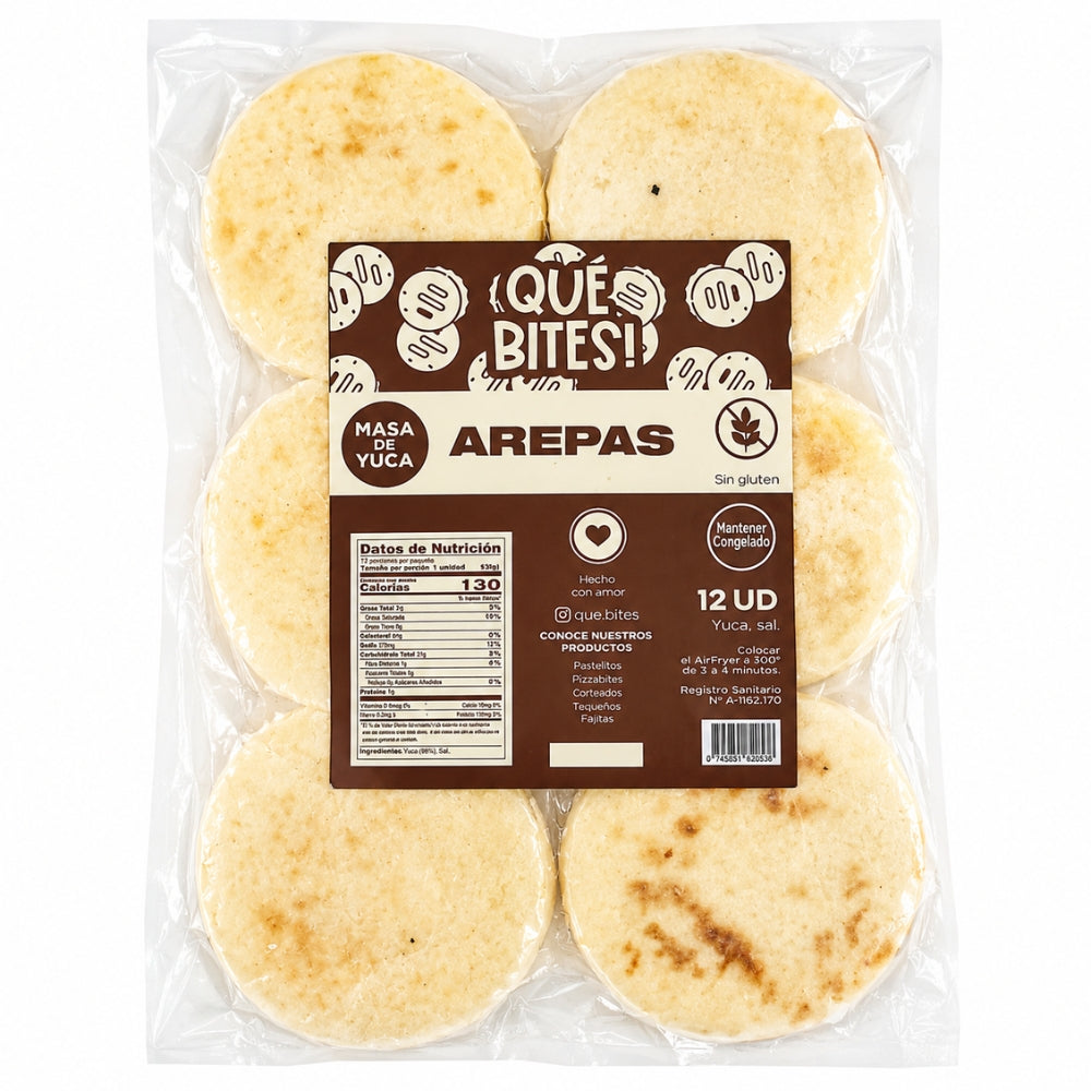 Que Bites Arepitas 12 Und