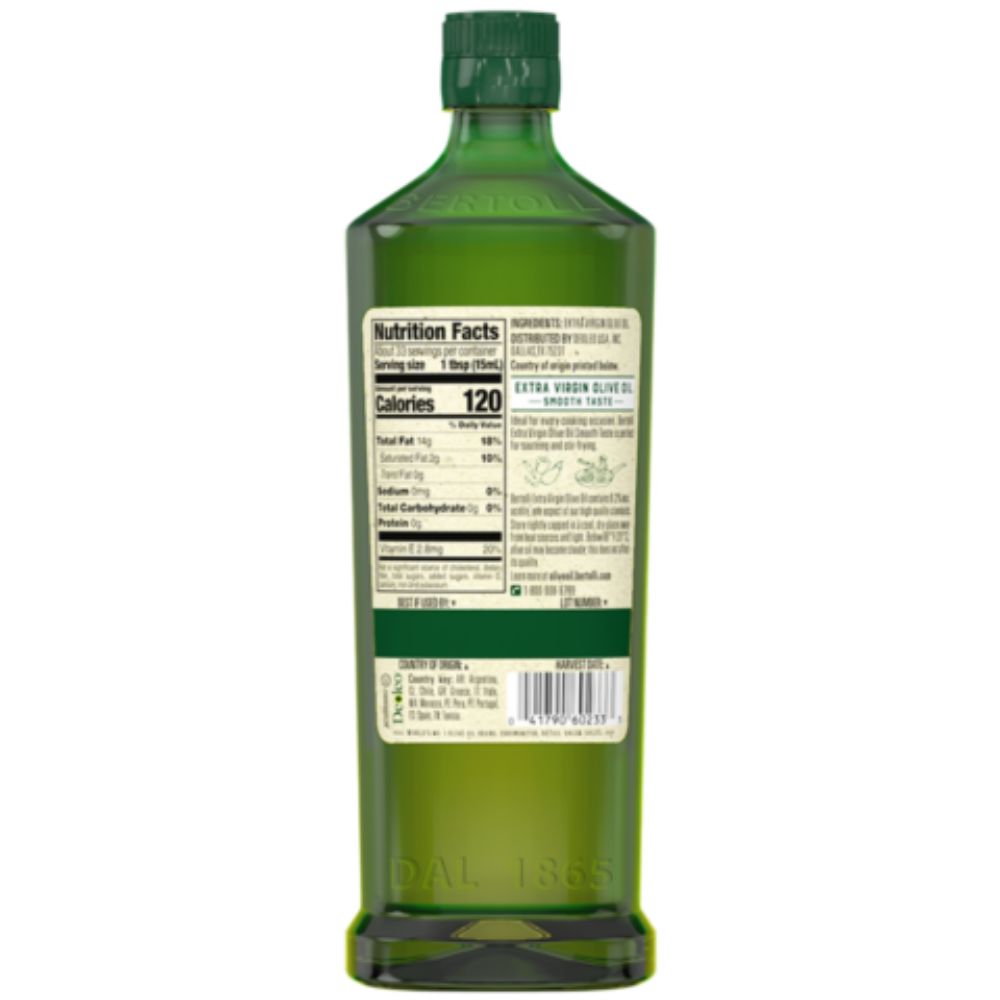 Bertolli Organic Aceite De Oliva Extra Virgin Smooth Taste 500ml