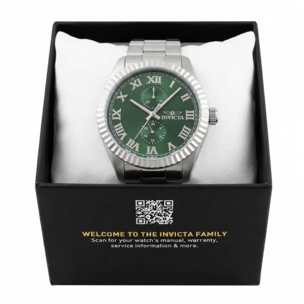 Invicta Specialty GMT 47422 Reloj Para Caballeros Esfera Verde 43mm
