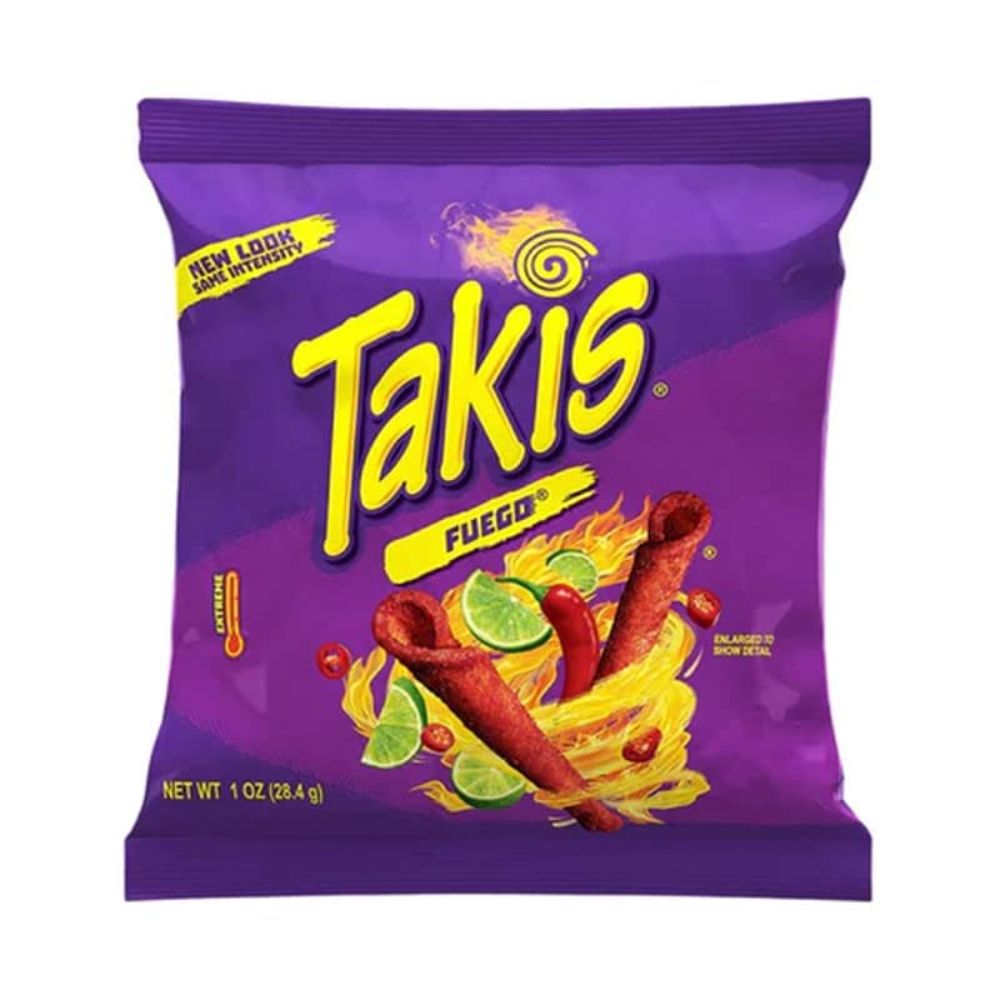 Takis Fuego Rolls Pack 4 Und De 28.4g