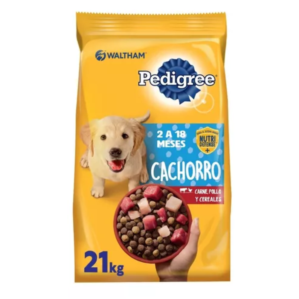 Pedigree Cachorro Sabor Carne - Pollo  21kg