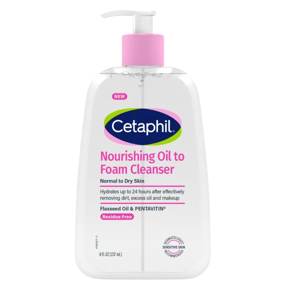 Cetaphil Nourishing Oil to Foam Cleanser Normal to Dry Skin 237ml