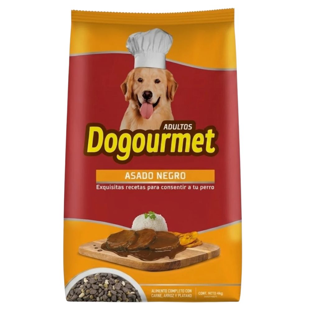 Dogourmet Adultos Asado Negro 4 kg