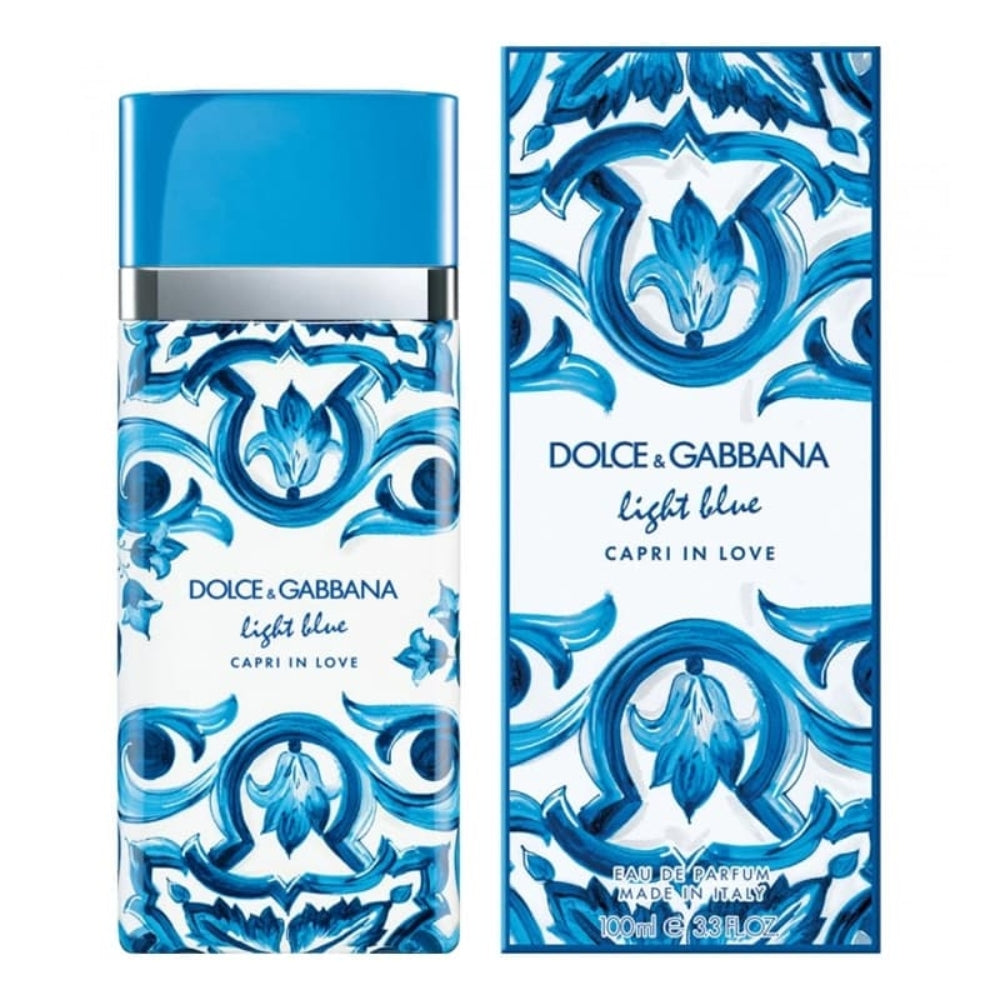 Dolce & Gabbana Light Blue Capri in Love Eau De Toilette For Women 100ml