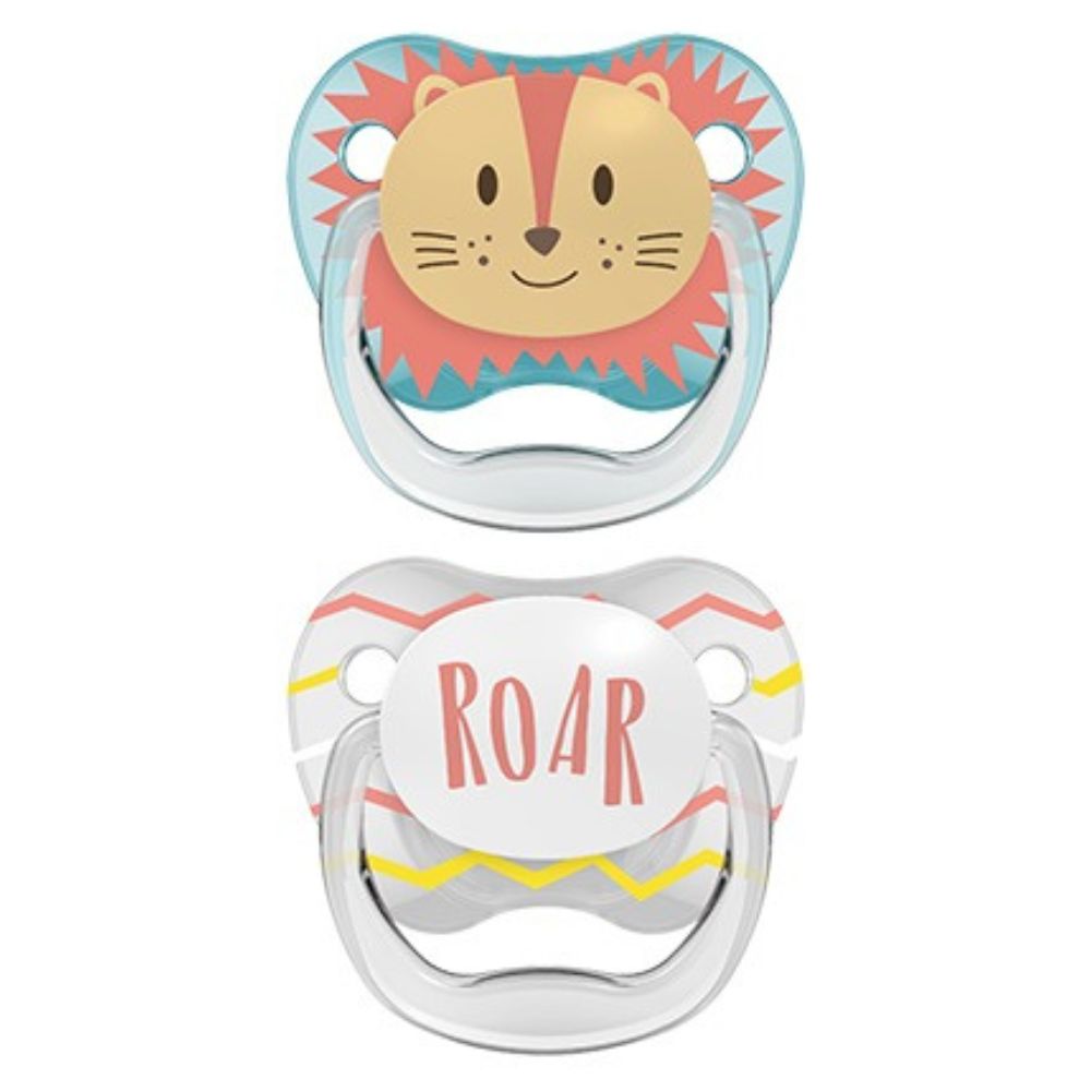 Dr.Brown's Chupón Prevent Etapa 1 Anamal Faces Lion 2Und 0-6m+