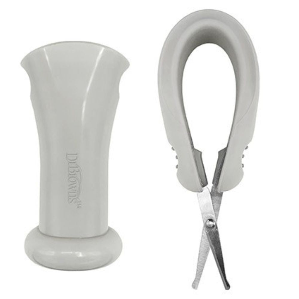 Dr.Brown's Tijeras Corta Uñas Con Estuche De Seguridad