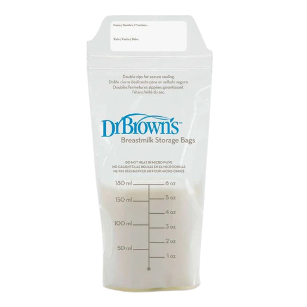 Dr.Browns Bolsas Para Almacenamiento De Leche Materna 50Und 180ml
