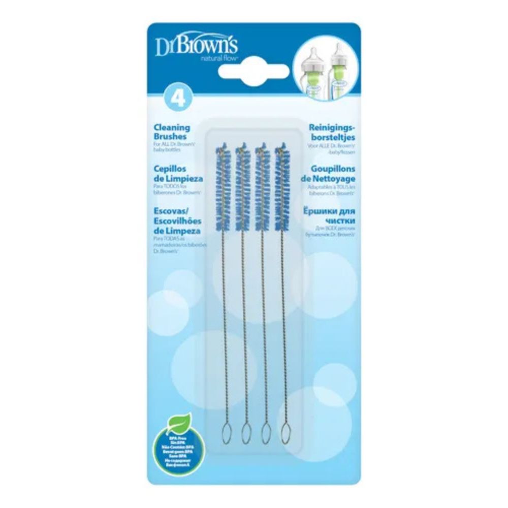 Dr.Browns Cepillos De Limpieza Para Biberones 4Und