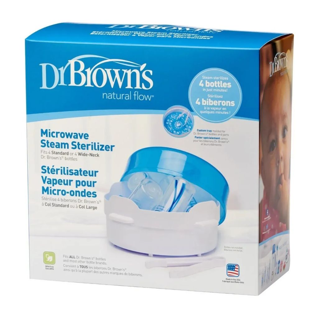 Dr.Browns Esterilizador A Vapor Para Microondas Estándar