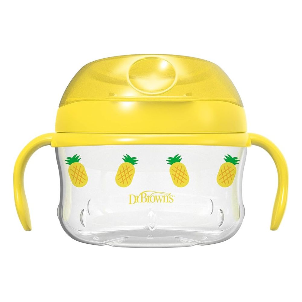 Dr.Browns Vaso Para Refrigerio Con Tapa Y Asas Removibles 9m+