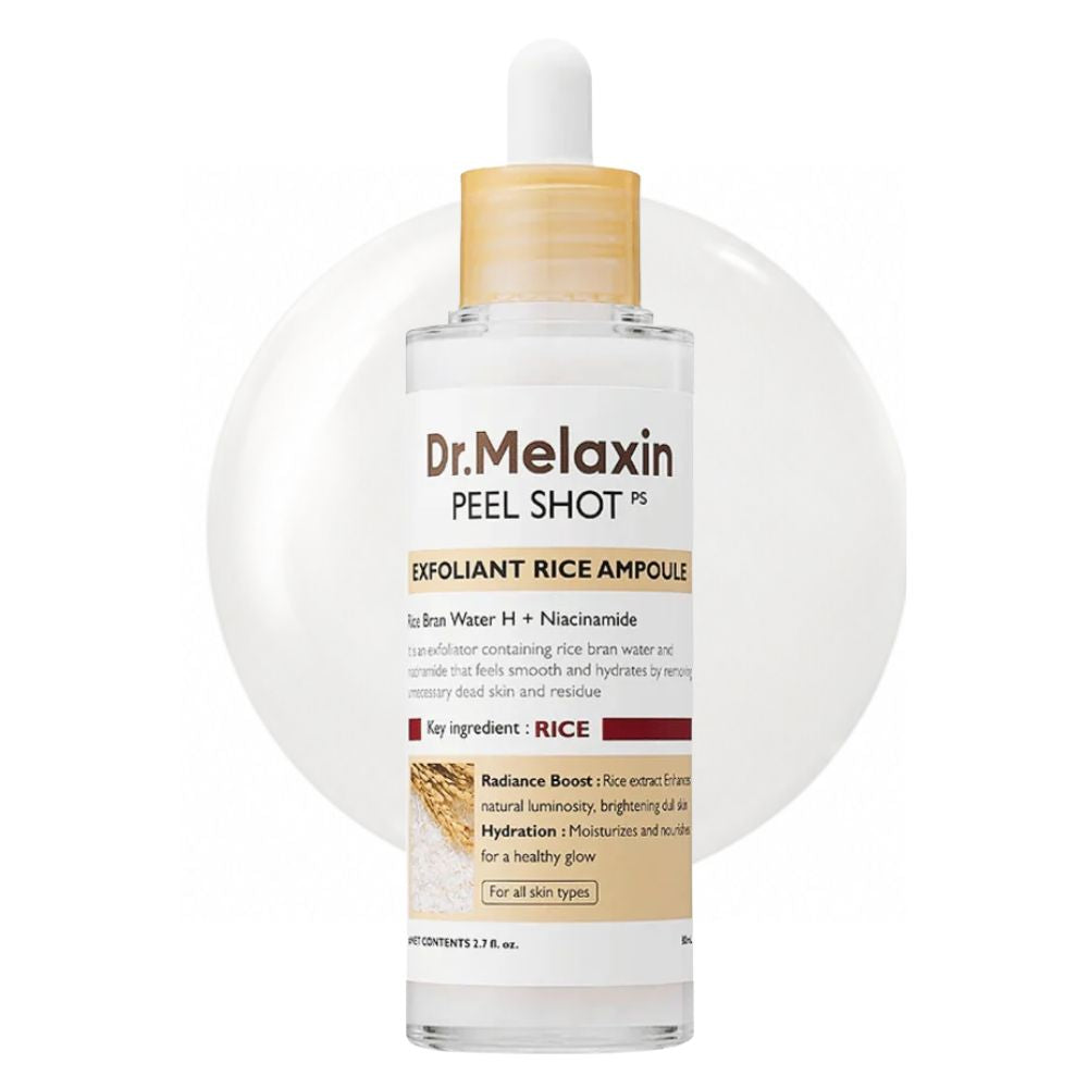 Dr. Melaxin Peel Shot Exfoliating White Rice Ampoule 80ml