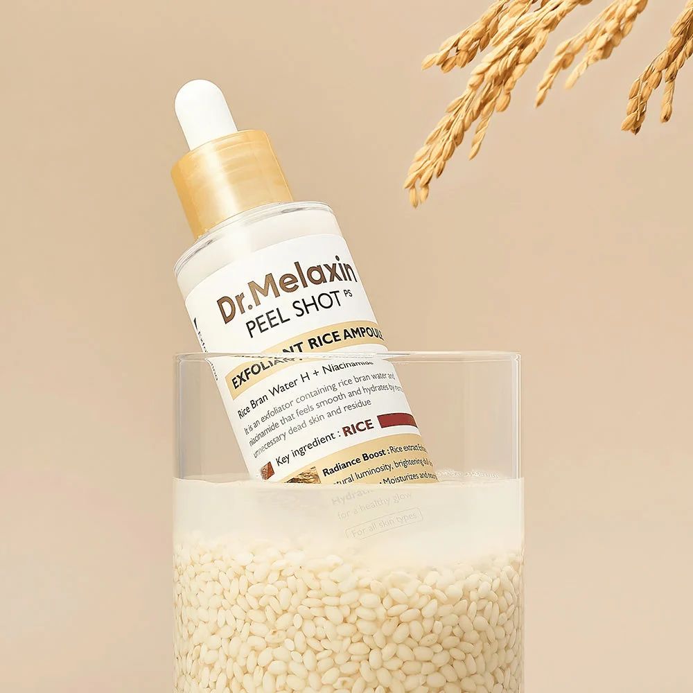 Dr. Melaxin Peel Shot Exfoliating White Rice Ampoule 80ml