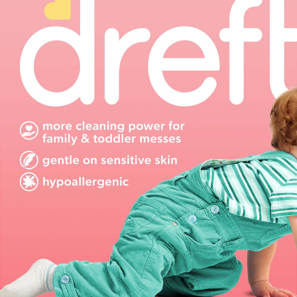 Dreft Detergente 32 Loads Active Baby 1.36 Ltros