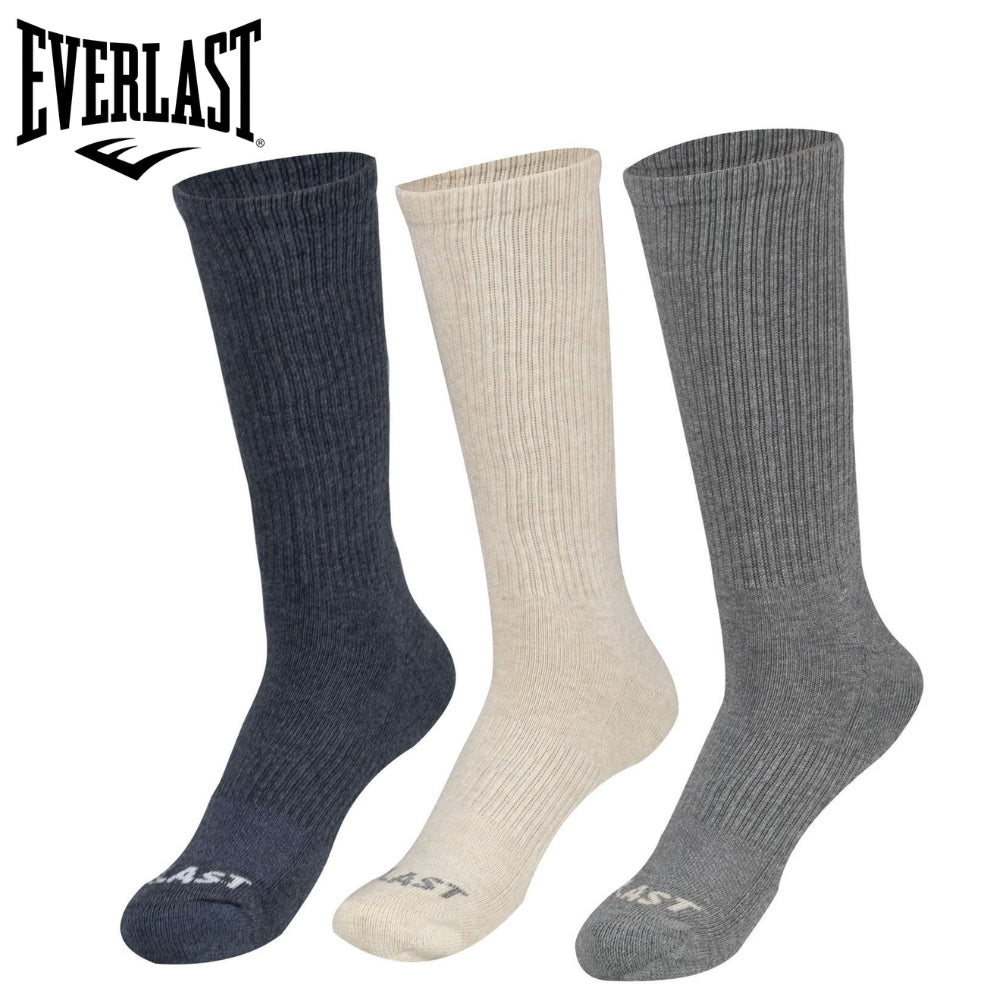 Everlast Medias Men Everyday Crew Altas 10-13 3Und