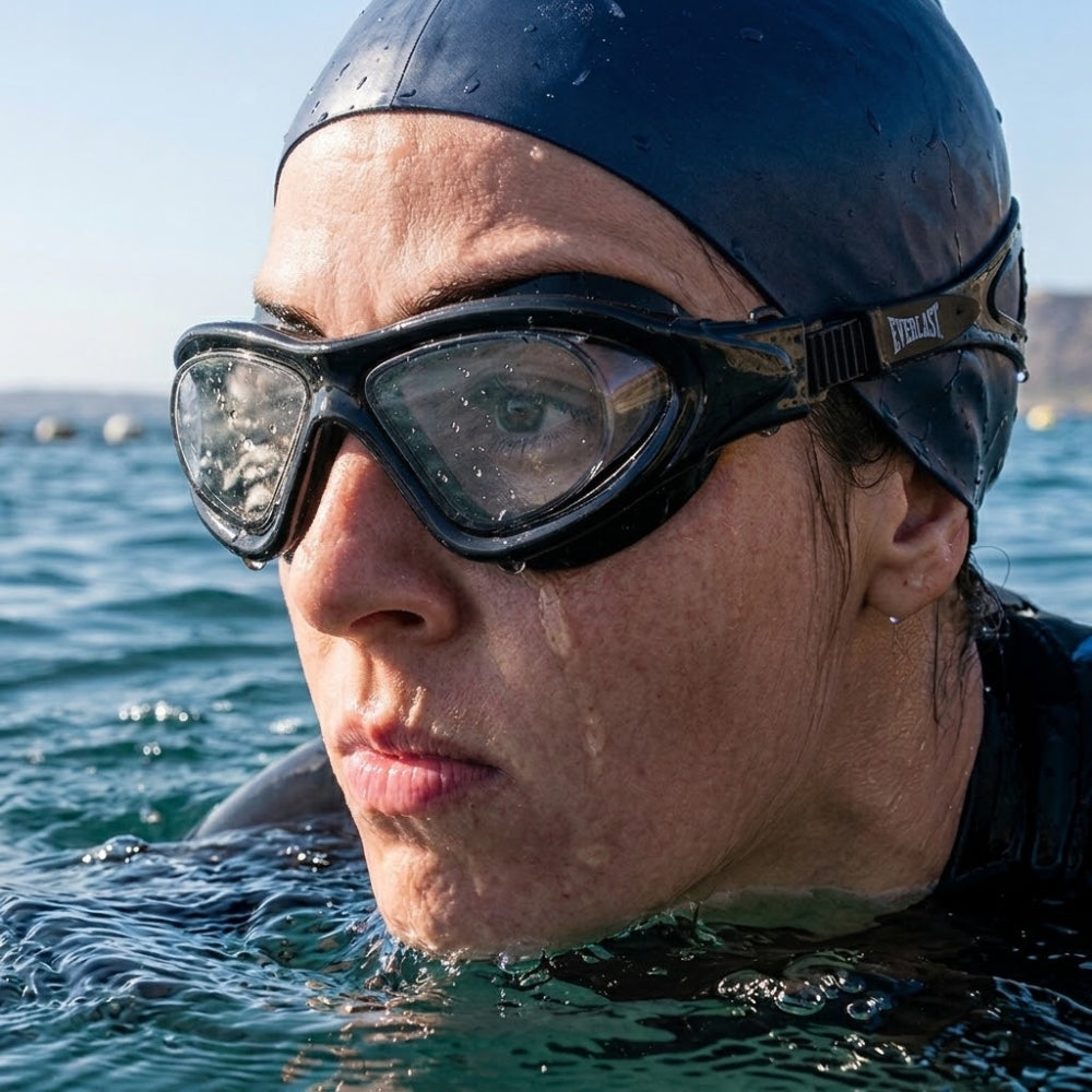 Everlast Lentes De Natación Para Aguas Abiertas Black