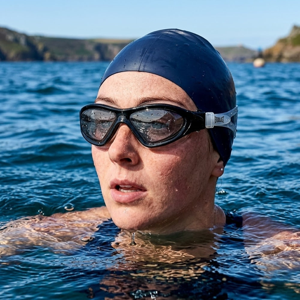 Everlast Lentes De Natación Para Aguas Abiertas Black/Clear