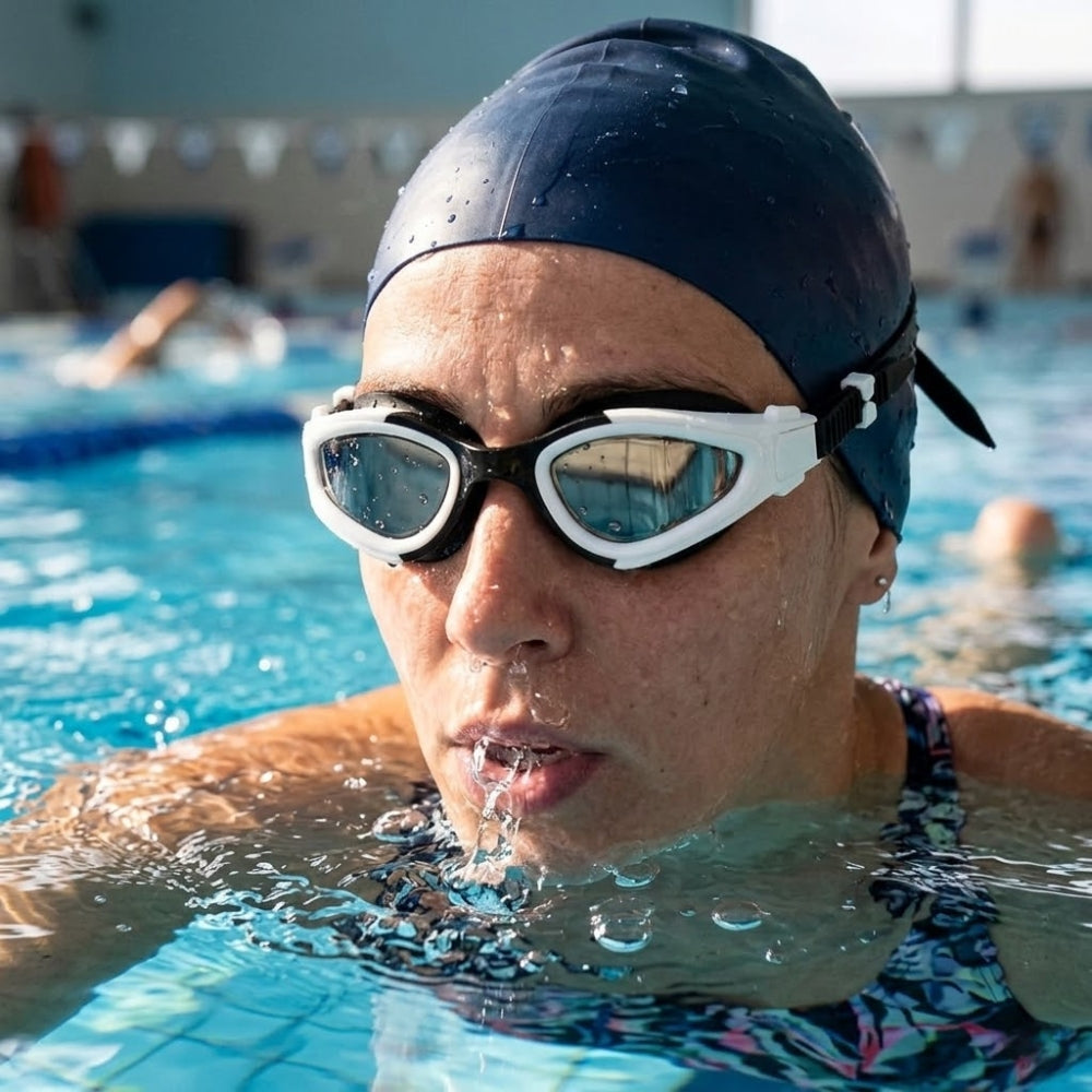 Everlast Lentes De Natación Para Adultos Twins Black