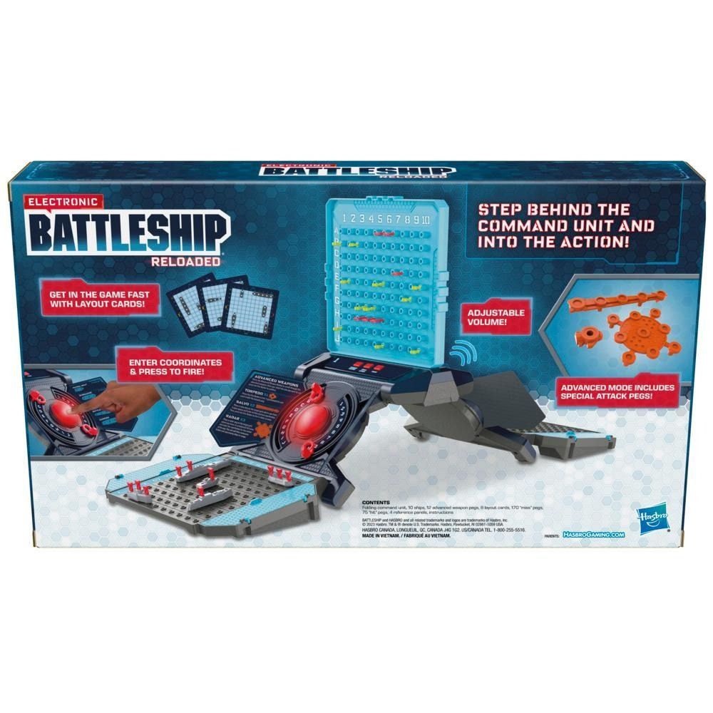 Electronic Battleship Reloaded Con Sonidos Y Luces 8+
