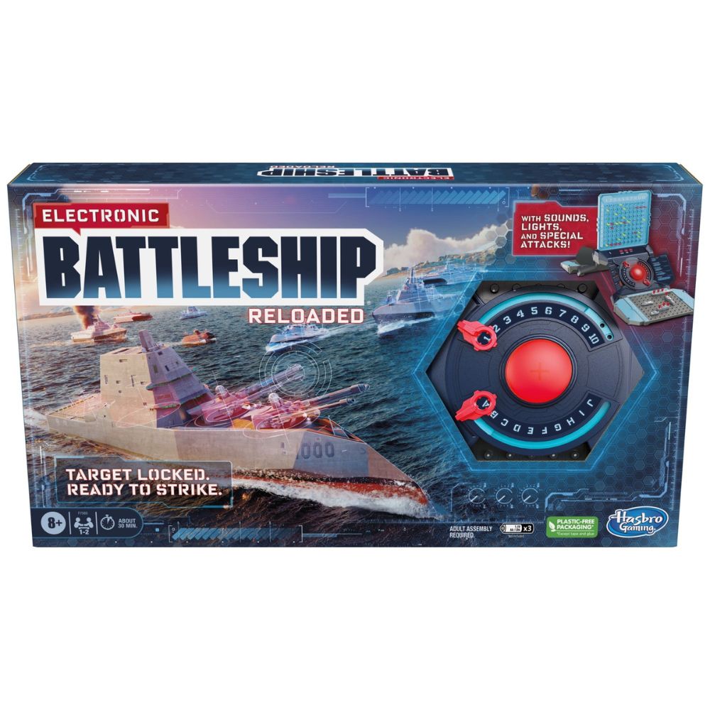 Electronic Battleship Reloaded Con Sonidos Y Luces 8+