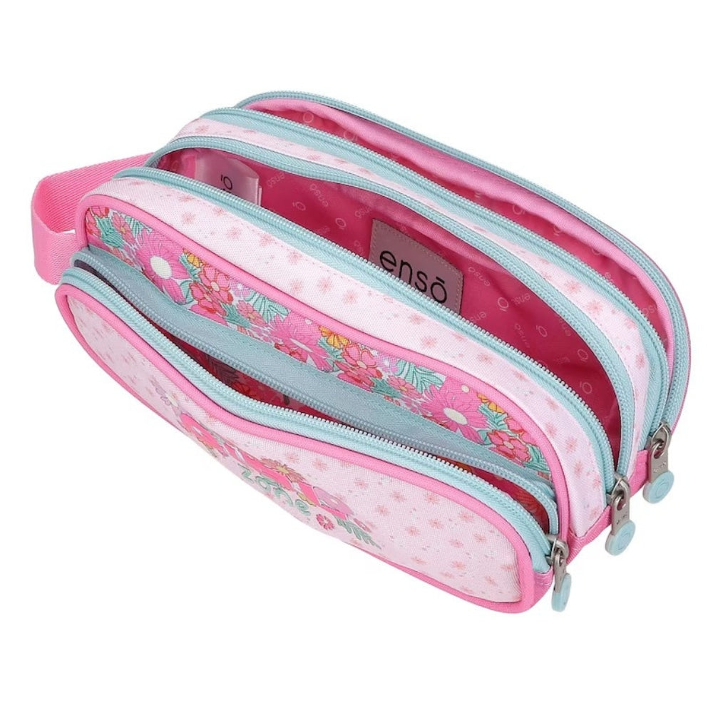 Enso Cartuchera 3 Compartimientos Girls Zone