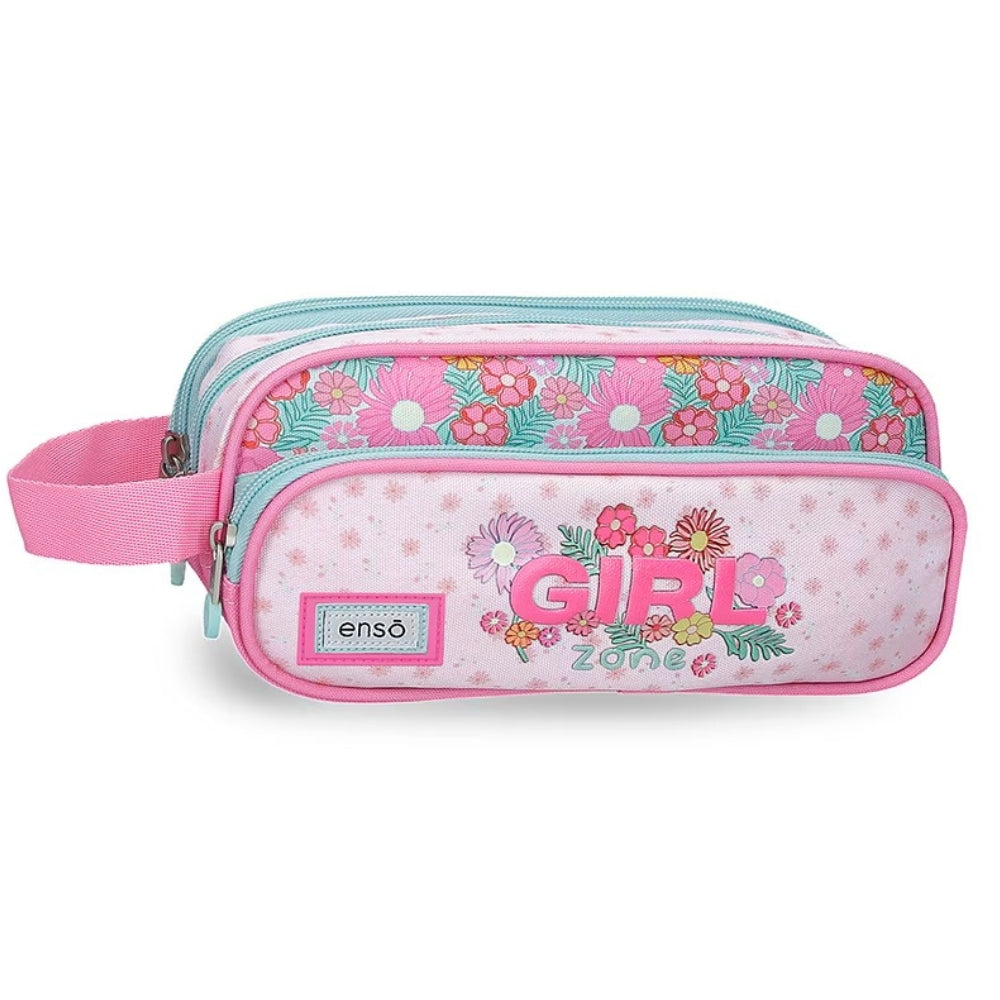 Enso Cartuchera 3 Compartimientos Girls Zone