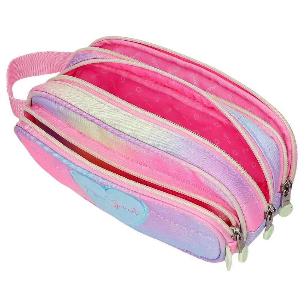 Enso Cartuchera Free Spirit Tres Compartimientos