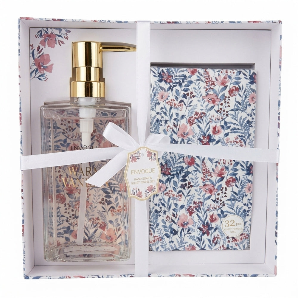 Envogue Hand soap & towels set