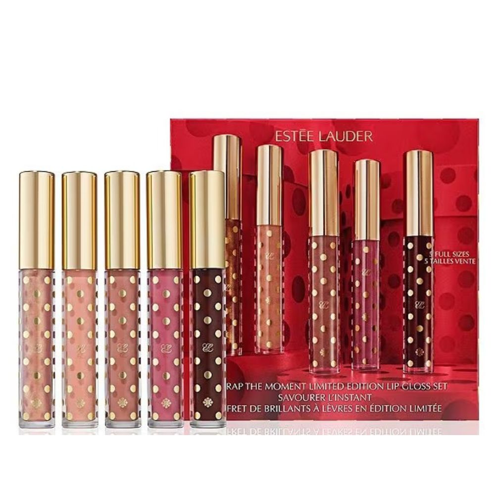Estee Lauder Unwrap The Moment Limited Edition Lip GLoss Set