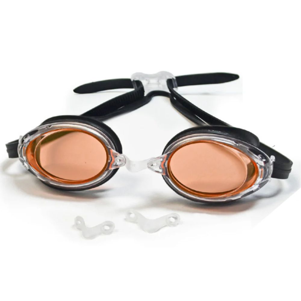 Everlast Lentes De Natación Para Adultos Atlantis Black-Orange