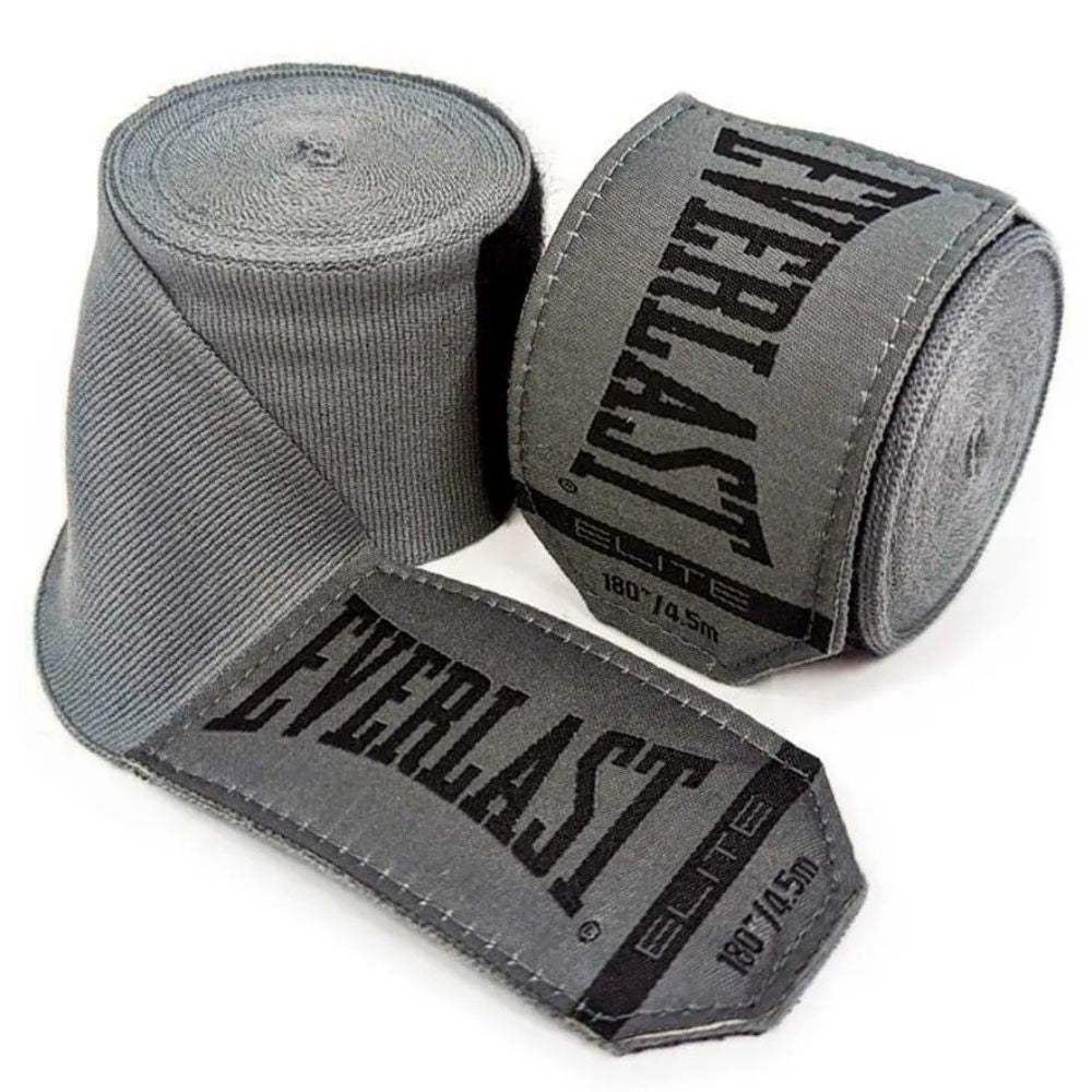 Everlast Vendas Deportivas Para Boxeo Color Gray 180" 2Und