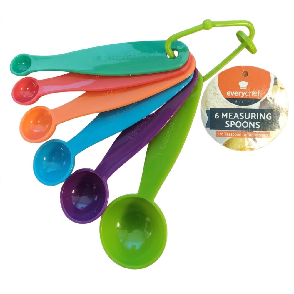 Everychef Set De Cucharas Medidoras 6Und