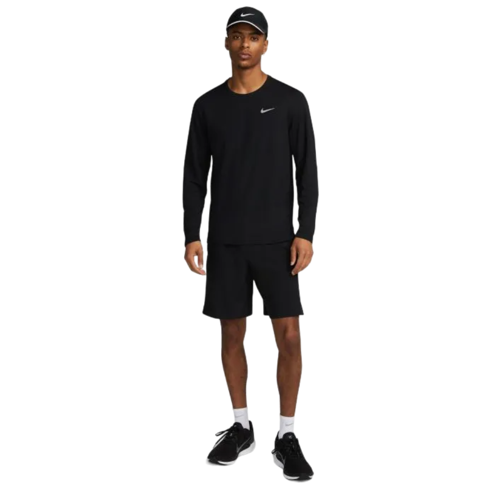 Nike Miler Franela Manga Larga para Caballero