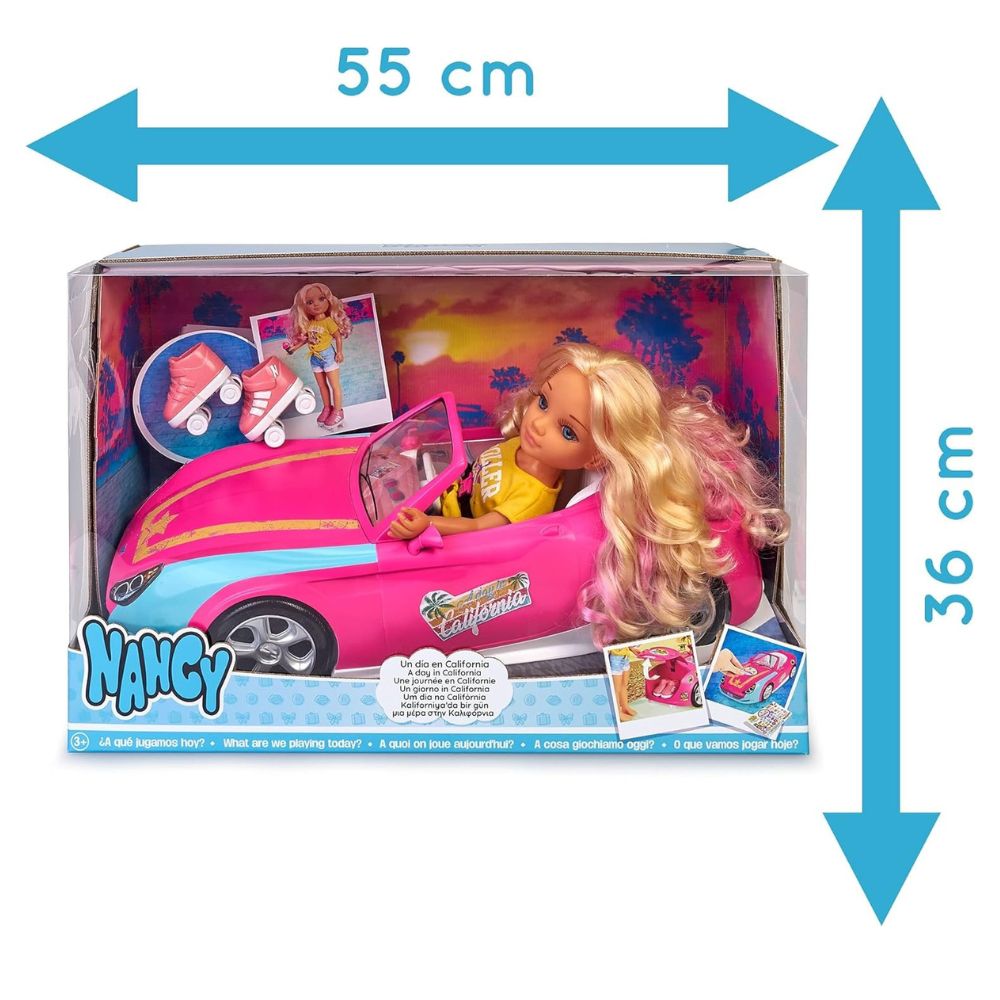 Famosa Muñeca Nancy Un Día En California 3+