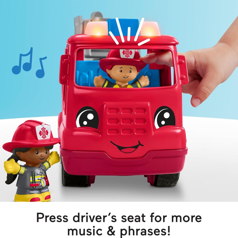 Fisher Price Little People Large Firetruck 1-5m