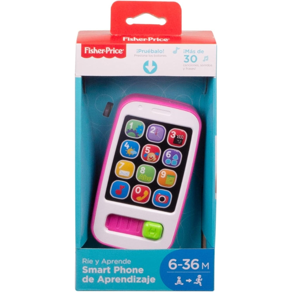 Fisher-Price Smartphone de Aprendizaje 6-36m Rosado