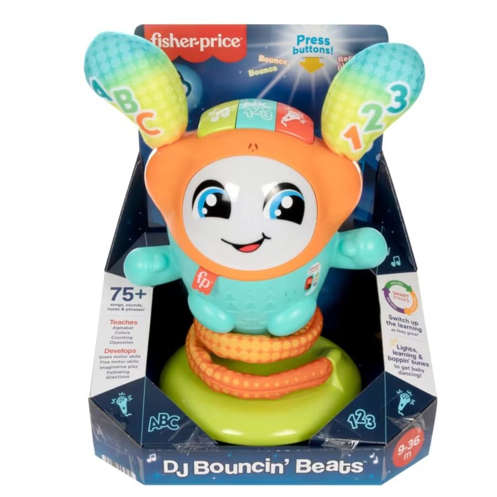 Fisher Price DJ Bouncin’ Beats 9-36m