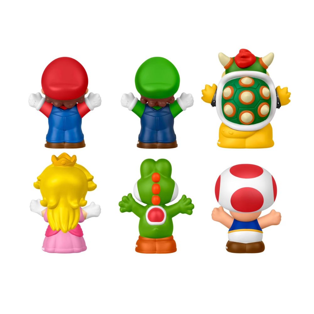 Fisher Price Little People My Mario Set De 6 Juguetes  1+