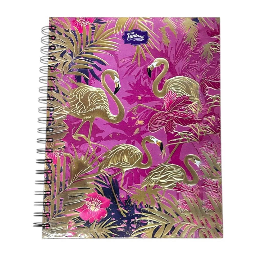 Fantasy Notebook Cuaderno 5 Materias Tapa Dura Diseños Surtidos