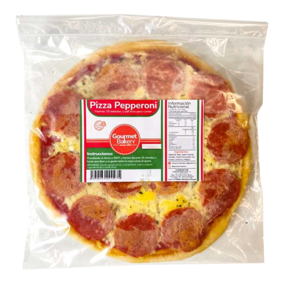 Gourmet Bakery Pizza 23cm Pepperoni 340 gr