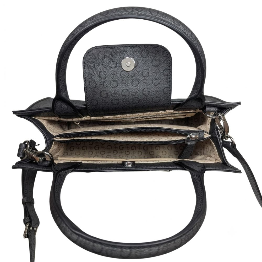 Guees Cartera Satchel Black